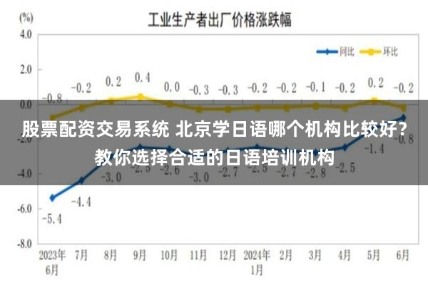 股票配资交易系统 北京学日语哪个机构比较好？教你选择合适的日语培训机构